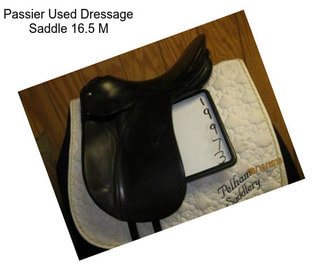 Passier Used Dressage Saddle 16.5\