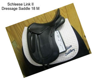 Schleese Link II Dressage Saddle 18\