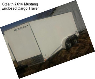 Stealth 7X16 Mustang Enclosed Cargo Trailer