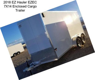2018 EZ Hauler EZEC 7X14 Enclosed Cargo Trailer