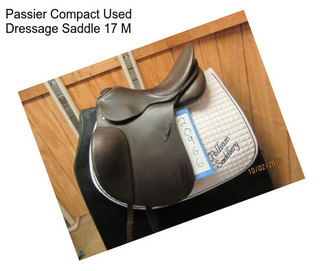Passier Compact Used Dressage Saddle 17\