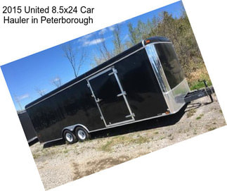 2015 United 8.5x24 Car Hauler in Peterborough