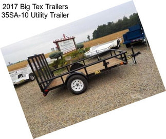 2017 Big Tex Trailers 35SA-10 Utility Trailer