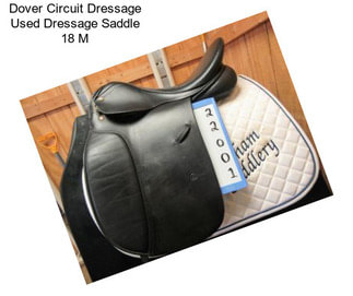 Dover Circuit Dressage Used Dressage Saddle 18\