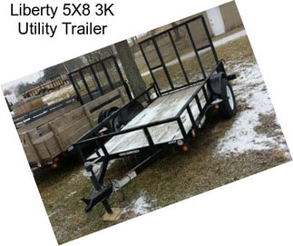 Liberty 5X8 3K Utility Trailer