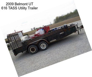 2009 Belmont UT 616 TASS Utility Trailer