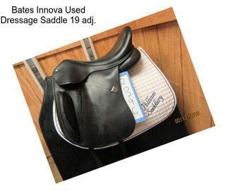 Bates Innova Used Dressage Saddle 19\