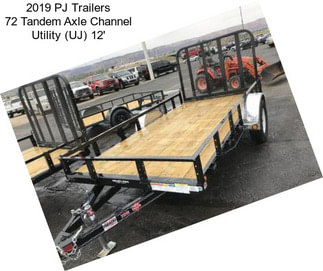 2019 PJ Trailers 72\