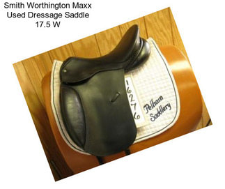 Smith Worthington Maxx Used Dressage Saddle 17.5\