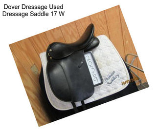 Dover Dressage Used Dressage Saddle 17\