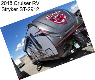 2018 Cruiser RV Stryker ST-2912