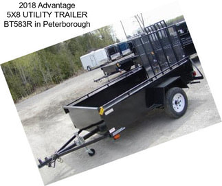 2018 Advantage 5X8 UTILITY TRAILER BT583R in Peterborough