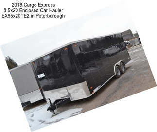 2018 Cargo Express 8.5x20 Enclosed Car Hauler EX85x20TE2 in Peterborough