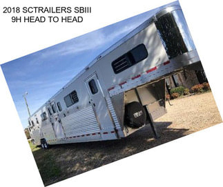 2018 SCTRAILERS SBIII 9H HEAD TO HEAD