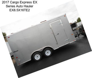 2017 Cargo Express EX Series Auto Hauler EX8.5X16TE2