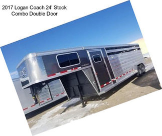 2017 Logan Coach 24\' Stock Combo Double Door