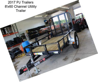 2017 PJ Trailers 8\'x60\