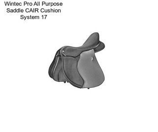 Wintec Pro All Purpose Saddle CAIR Cushion System 17\