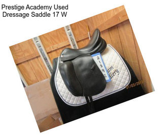 Prestige Academy Used Dressage Saddle 17\