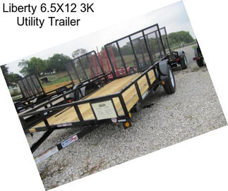 Liberty 6.5X12 3K Utility Trailer