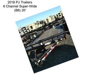 2018 PJ Trailers 6\