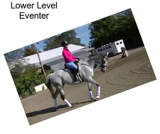 Lower Level Eventer