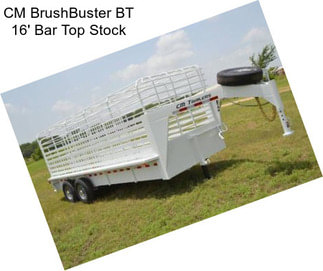 CM BrushBuster BT 16\' Bar Top Stock