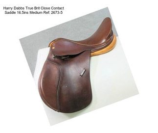 Harry Dabbs True Brit Close Contact Saddle 16.5ins Medium Ref: 2673-5