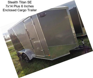 Stealth Titan SE 7x14 Plus 6 Inches Enclosed Cargo Trailer