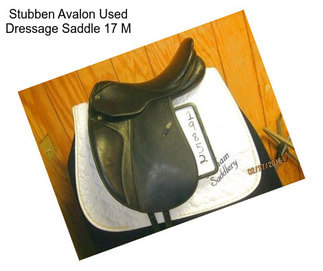 Stubben Avalon Used Dressage Saddle 17\