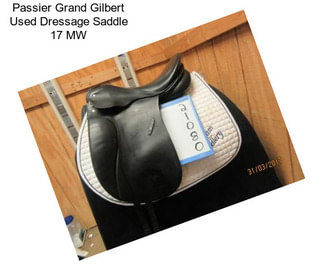 Passier Grand Gilbert Used Dressage Saddle 17\