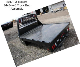 2017 PJ Trailers 84x84x40 Truck Bed Assembly