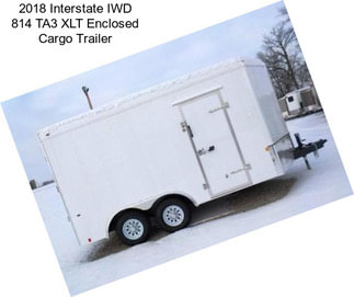 2018 Interstate IWD 814 TA3 XLT Enclosed Cargo Trailer