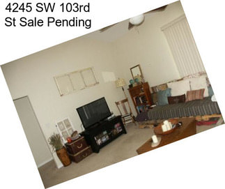 4245 SW 103rd St Sale Pending