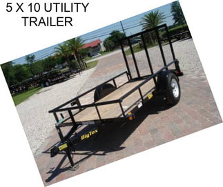 5 X 10 UTILITY TRAILER