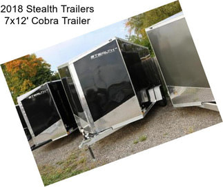 2018 Stealth Trailers 7x12\' Cobra Trailer