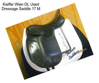 Kieffer Wien DL Used Dressage Saddle 17\