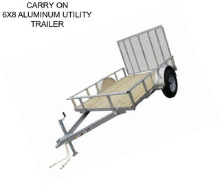 CARRY ON 6X8 ALUMINUM UTILITY TRAILER