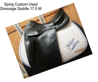 Spirig Custom Used Dressage Saddle 17.5\