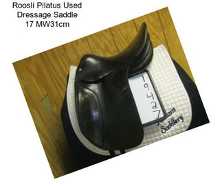 Roosli Pilatus Used Dressage Saddle 17\