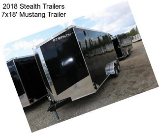 2018 Stealth Trailers 7x18\' Mustang Trailer