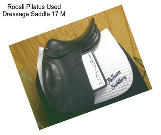 Roosli Pilatus Used Dressage Saddle 17\