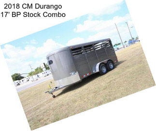 2018 CM Durango 17\' BP Stock Combo
