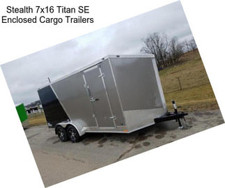 Stealth 7x16 Titan SE Enclosed Cargo Trailers