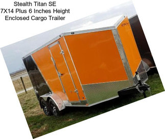 Stealth Titan SE 7X14 Plus 6 Inches Height Enclosed Cargo Trailer