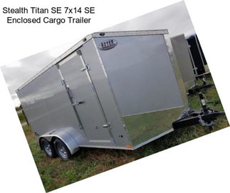 Stealth Titan SE 7x14 SE Enclosed Cargo Trailer