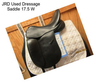 JRD Used Dressage Saddle 17.5\