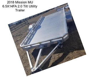 2018 Mission MU 6.5X14FA 2.0 Tilt Utility Trailer