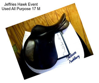 Jeffries Hawk Event Used All Purpose 17\