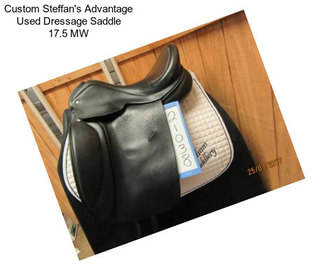 Custom Steffan\'s Advantage Used Dressage Saddle 17.5\